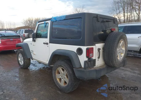 2016 Jeep Wrangler Sport z USA, uszkodzony, nr VIN 1C4AJWAG3GL284197